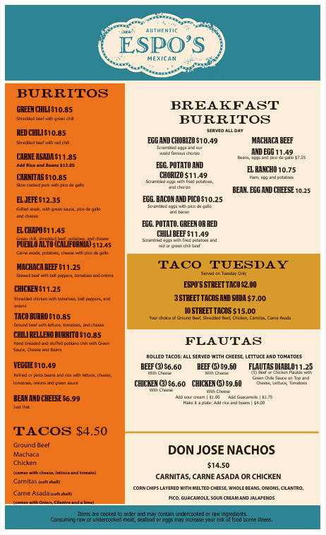 Menu NEW 1